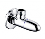 Остър ъглов кран с керамичен механизъм 1/2"Х3/4"
