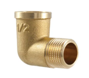 КОЛЯНО МЕСИНГ М-Ж 3/8"