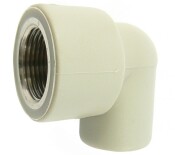 ПОЛИПРОПИЛЕНОВО КОЛЯНО EMIRPLAST - Ф20 х 1/2'' Ж