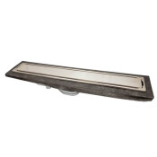 СИФОН DRAIN PRO НЕРЪЖДАЕМ ЛИНЕЕН 60см С КЛАПА (inox) Ф50