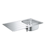 Кухненски умивалник с отцедник 860 x 500 mm K200