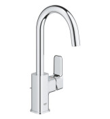 Едноръкохватков смесител за умивалник Cubeo, L размер, хром - GROHE