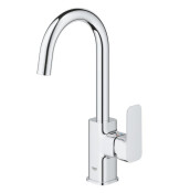 Едноръкохватков смесител за умивалник Cubeo, L размер, хром - GROHE