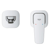 Cubeo, 2 дупков смесител за умивалник, М размер, за тяло - GROHE