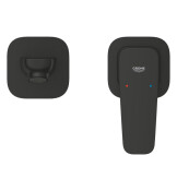 Cubeo, 2 дупков смесител за умивалник, М размер, за тяло - GROHE