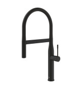 Смесител за кухненски умивалник, черен, Essence, profi-spray - GROHE