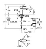 Смесител за биде Lineare New S - GROHE