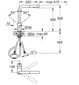 Смесител за кухненски умивалник, Minta - GROHE