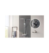 Душ система с термостатен смесител Euphoria Smart Control System 260 Mono - GROHE