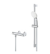 Смесител с термостат Grohtherm 500 и окачване+ръчен душ - GROHE
