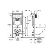 Структура Solido 4 в 1 с керамика - GROHE
