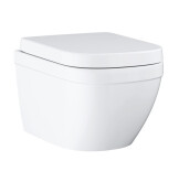 Тоалетна чиния, стенно окачване, седалка със забавено падане Euro Ceramic -  GROHE