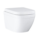 Тоалетна чиния Euro Ceramic, комплект със седалка и капак забавено падане - GROHE