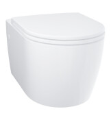 Bau Ceramic, комплект конзолна тоалетна чиния / седалка, 39913001 - GROHE