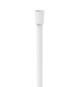 Шлаух 1.75 m, PVC, бял мат - ROCA