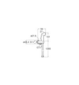 Комплект смесител за вграждане Victoria Plus, A5A224FC00 + хигиенен душ A5B9230C00 - ROCA