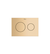 Бутон PS3 за DUPLO WC S, двоен, rose gold - ROCA