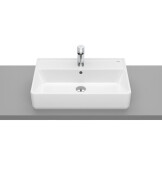 Умивалник за монтаж върху плот The Gap Square, 60 cm - ROCA
