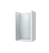 Victoria Plus L2-E 1400, параван за душ с 1 плъзгаща се врата + 1 фиксиран панел. За монтаж между стени или със страничен панел, LF-C - ROCA