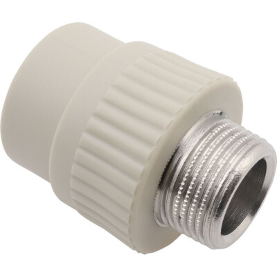 ПОЛИПРОПИЛЕНОВ АДАПТОР EMIRPLAST - Ф25 х 1/2'' M