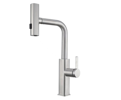 СМЕСИТЕЛ INOX НЕРЪЖДАЕМ SS304 - HAMMER LUX - Издърпващ се