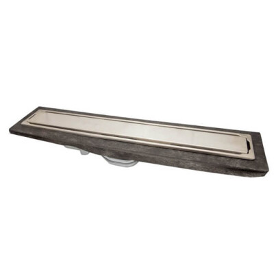 СИФОН DRAIN PRO НЕРЪЖДАЕМ ЛИНЕЕН 50см С КЛАПА (inox) Ф50