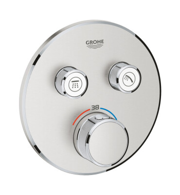 Термостатен смесител за вграждане Grohtherm Smart Control с 2 извода - GROHE