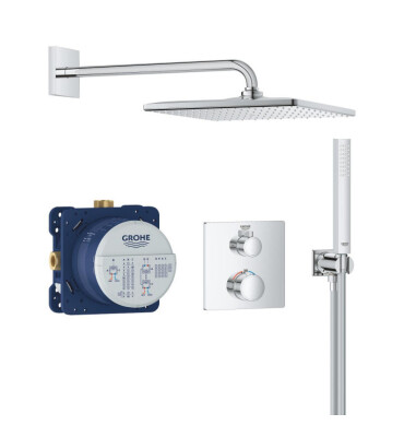 Eurocube пакет за вграждане с Tempesta Cube 250 - GROHE