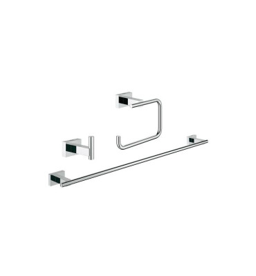 Комплект аксесоари за баня 3 в 1 Essentials Cube - GROHE