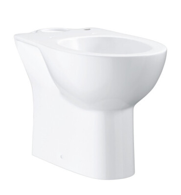 Тоалетна чиния стояща, с вертикално оттичане Bau Ceramic - без ръбове - GROHE
