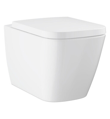 Комплект за WC, Bau Ceramic, конзолна тоалетна чиния / седалка - GROHE