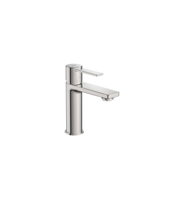 Смесител за умивалник, без изпразнител, Targa, stainless steel - ROCA