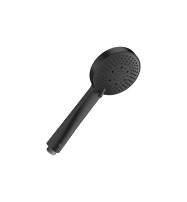 Ръчен душ Stella, 100 mm с 3 функции, черен мат - ROCA