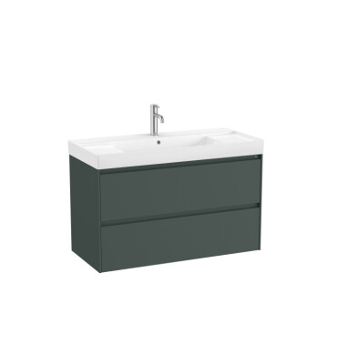 Базов модел /база с 2 чекмеджета и централен умивалник / Ona Highland Green, 1000 х 460 х 645mm - ROCA