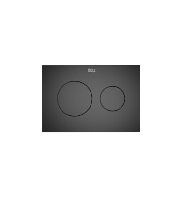 Бутон PS3 за DUPLO WC S, двоен, titanium black - ROCA
