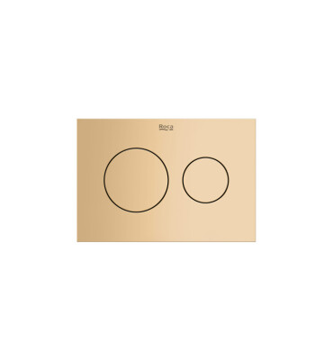 Бутон PS3 за DUPLO WC S, двоен, rose gold - ROCA