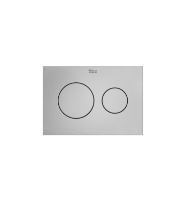 Бутон PS3 за DUPLO WC S, двоен, stainless steel - ROCA