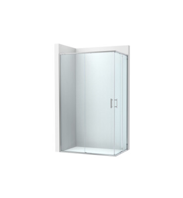 Параван Victoria Plus 2L2 900 L2 - с 1 плъзгаща врата + 1 фиксиран панел, монтира се с друг L2, за да формира параван 2L2 - ROCA