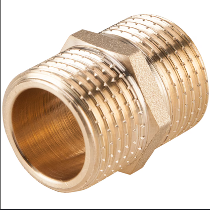 НИПЕЛ 11/4" МЕСИНГ М-М 10/80