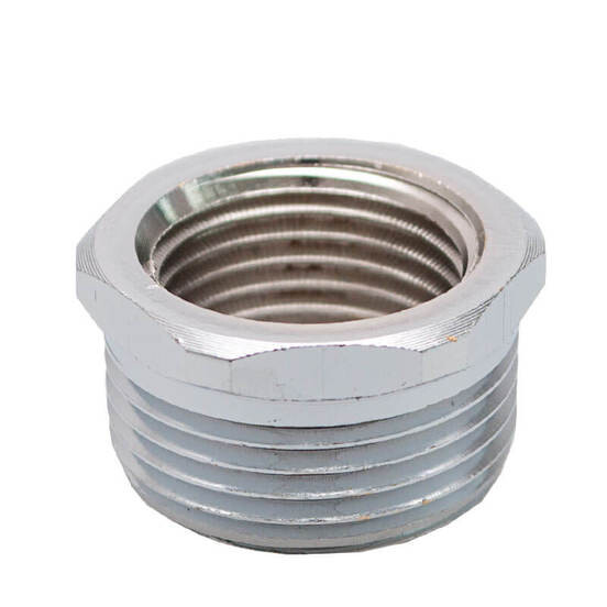 ПОЦИНКОВАН ВЪТРЕШНО РЕДУКТИВЕН НИПЕЛ - Л.М. 3/4''М х 1/2''Ж
