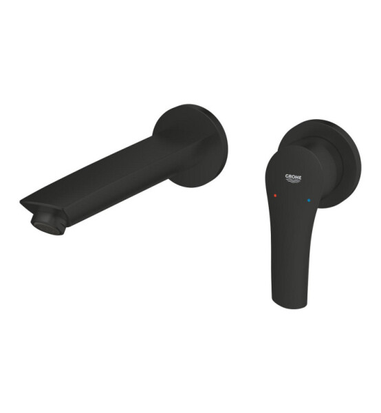 Двудупков смесител за умивалник, Eurosmart, стенен - GROHE