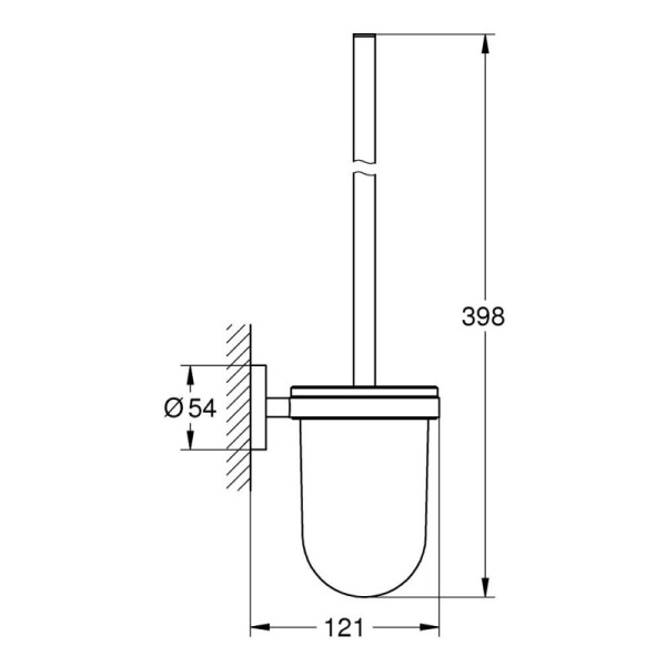 Тоалетна четка Essentials - GROHE