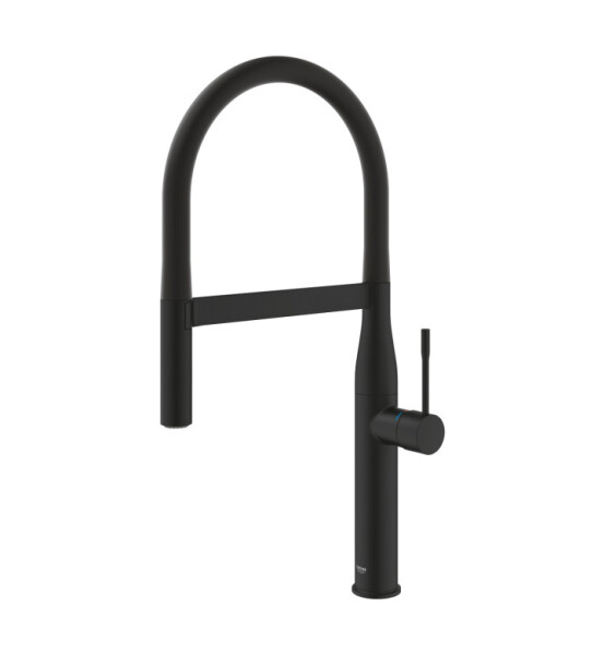 Смесител за кухненски умивалник, черен, Essence, profi-spray - GROHE