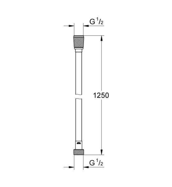 Шлаух за душ, Silverflex, 1250 mm - GROHE