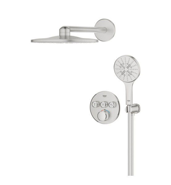 Душ система за вграждане, с 3 извода, Grohtherm SmartControl - GROHE