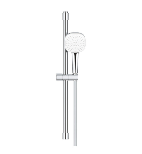 Комплект ръчен душ и окачване за баня, Tempesta Cube 110, 600 mm, 8.4l/min - GROHE