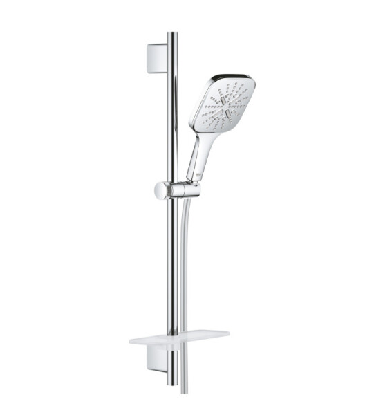 Душ окачване комплект с 3 струи Rainshower SmartActive Cube 130 - GROHE