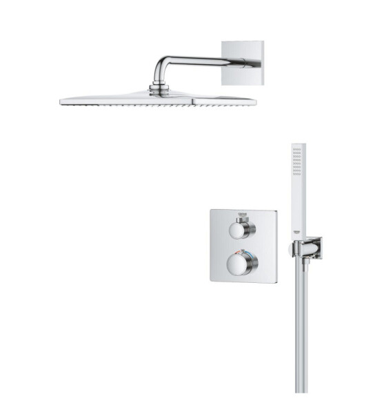 Eurocube пакет за вграждане с Tempesta Cube 250 - GROHE