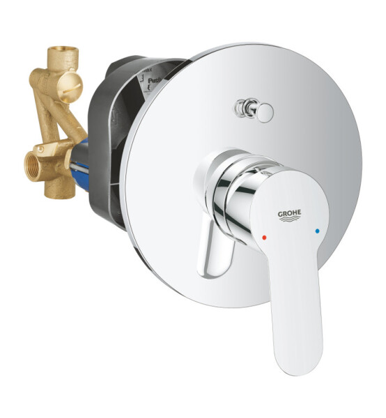 Bau Edge смесител за вграждане за вана/душ, комплект с тяло - GROHE