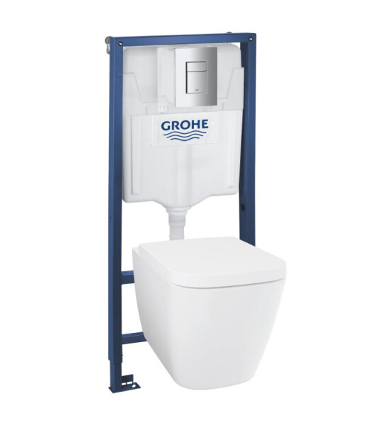 Комплект за WC, Solido, 4 в 1 BauEdge Ceramic - GROHE